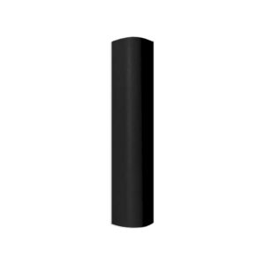 Angolare per zoccolo 90° R12 in nero H 15 cm.