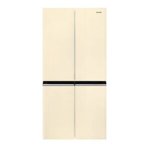 Frigorifero side-by-side Sharp SJ-NFA15IMXJE-EU2 libera installazione 4 porte 488 L Advanced NoFrost crema classe E